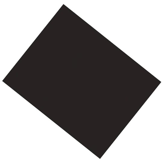 Pacon® Black Coated Poster Board, 22" x 28", Pack of 25